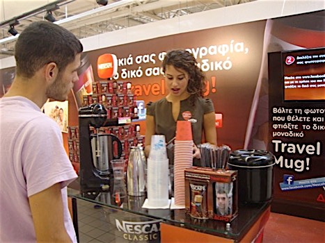 Nescafe Classic Travel Mug Activation 2